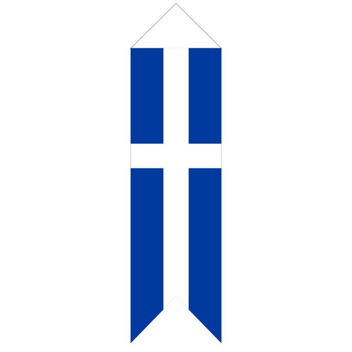 Εικόνα της Λάβαρο Ελληνικό 200x60cm με σταυρό