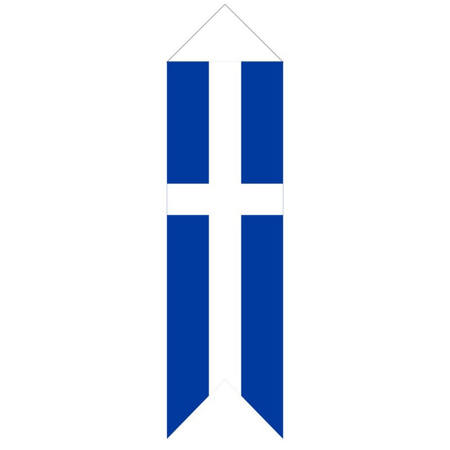 Εικόνα της Λάβαρο Ελληνικό 200x60cm με σταυρό