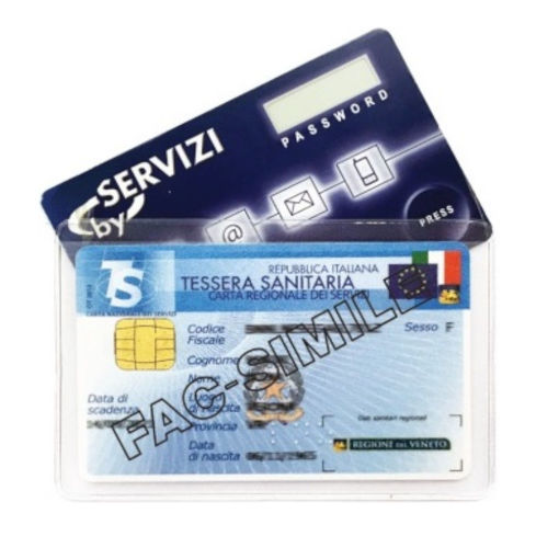 Θήκη πιστωτικής κάρτας Arda διάφανη 2 θέσεων PVC – Κωδικός 0122 – EAN 8007627012234