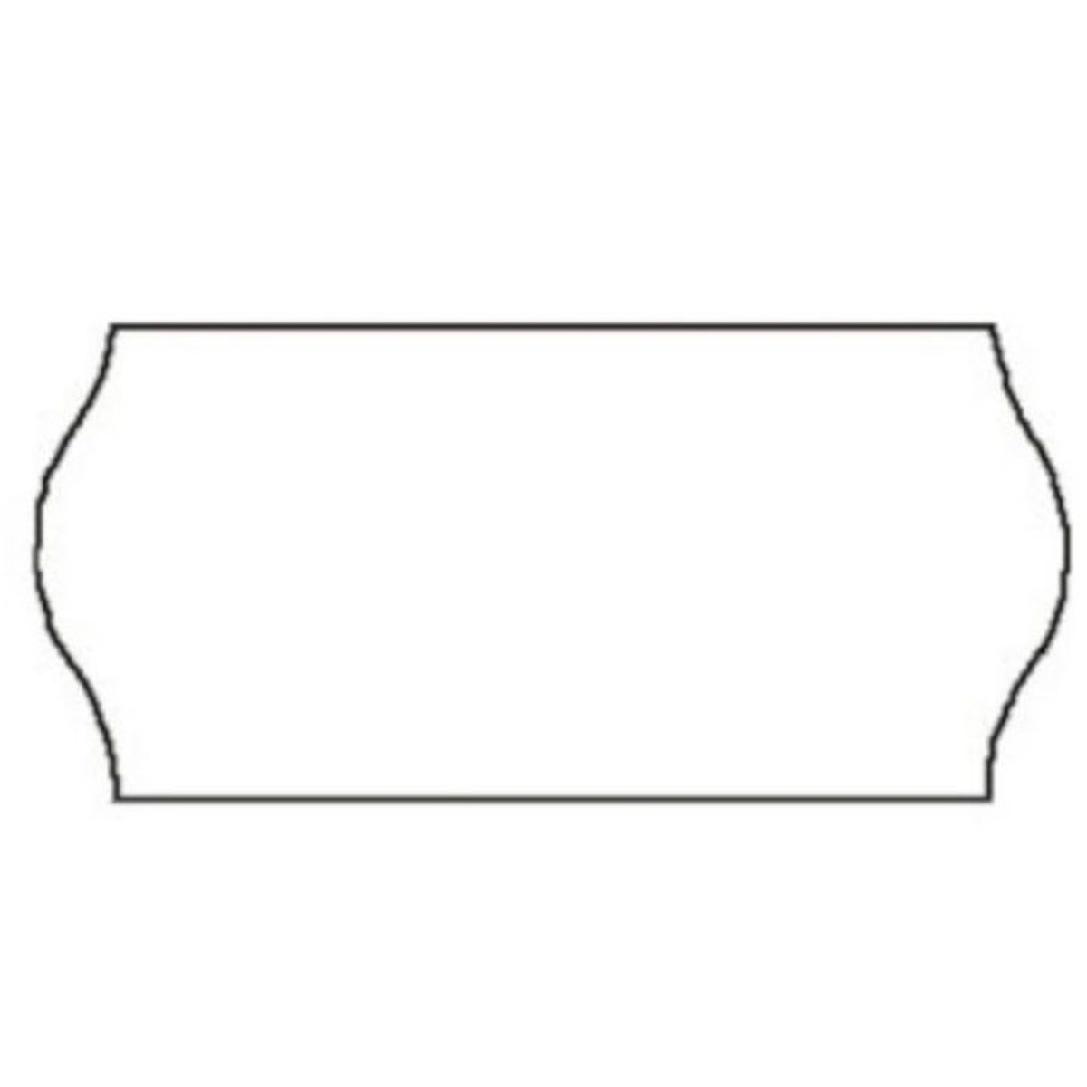 Εικόνα της Ετικέτες ετικετογράφου 26x12mm λευκές permanet 1000ετ.