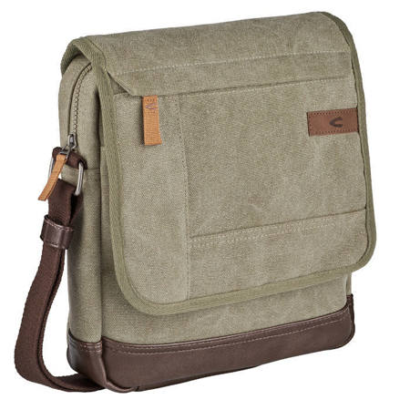 Τσάντα ώμου Camel Active Air χακί μπροστινή όψη