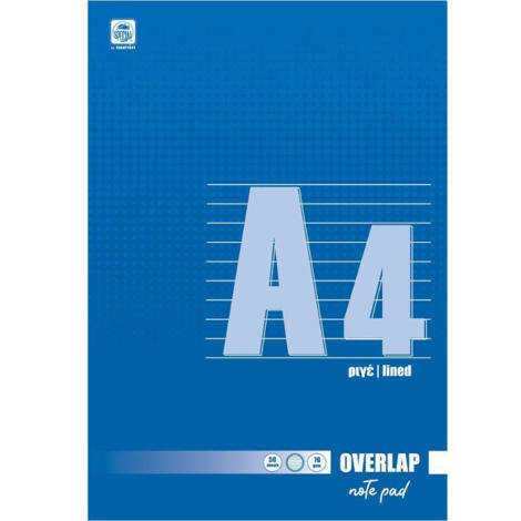 Εικόνα της Μπλοκ γραφής Special overlap ριγέ Α4 50φυλ. 62150