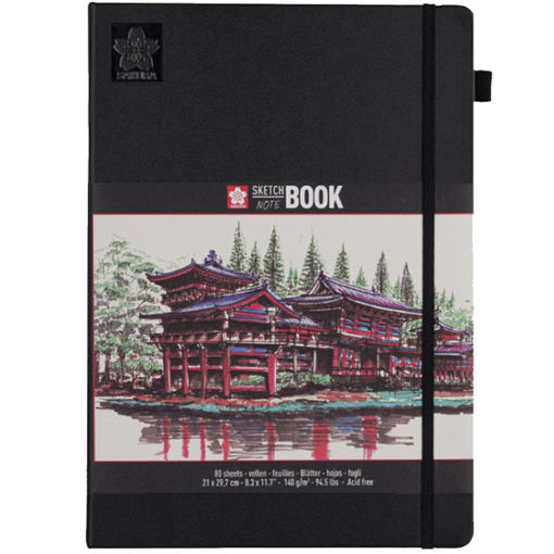 Sketchbook Sakura Talens Note 94140005, μέγεθος 21x29.7cm, 80 σελίδες, χαρτί 140g/m² – ιδανικό για σχέδιο και μελάνι | Lichnaribooks.gr | EAN 8712079448530