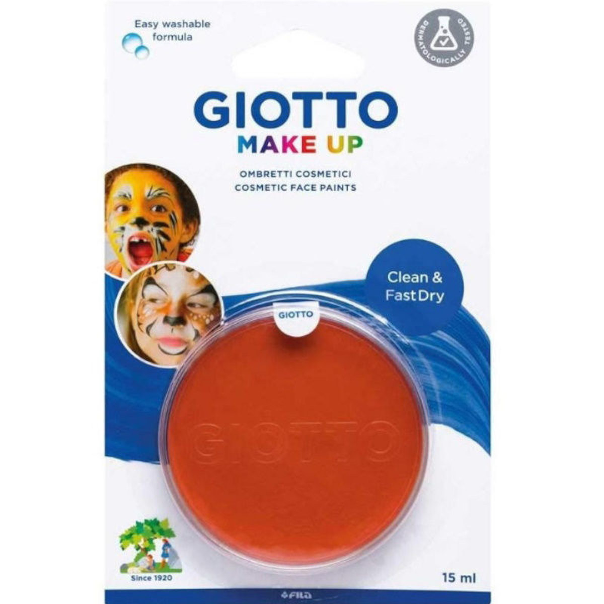 Βαζάκι χρώματος προσώπου Giotto Make Up σε πορτοκαλί