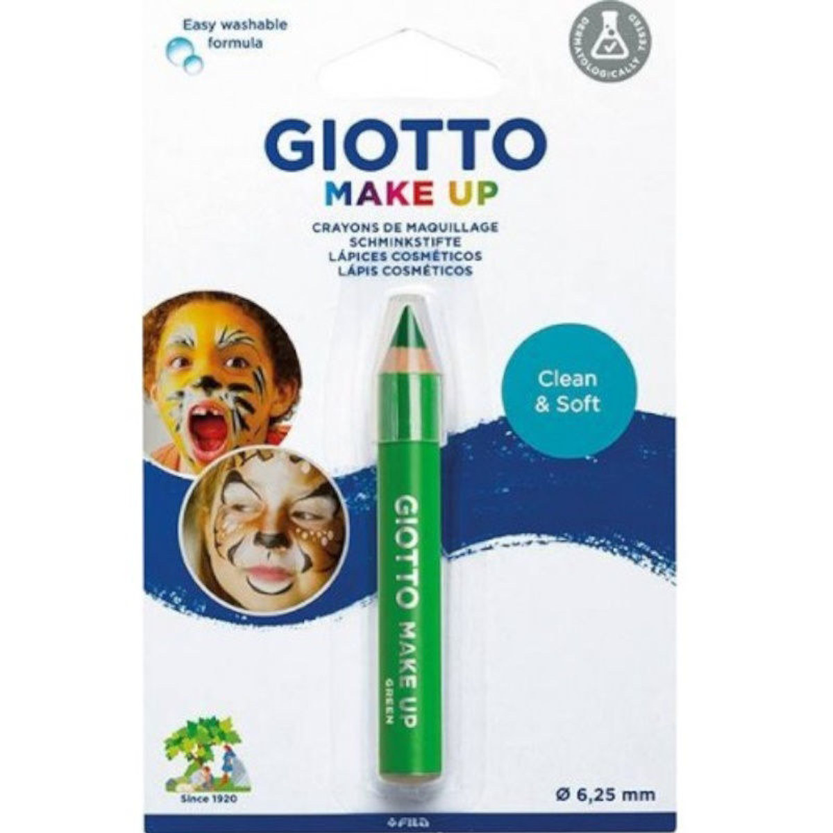 Μολύβι face painting Giotto Make Up σε πράσινο χρώμα