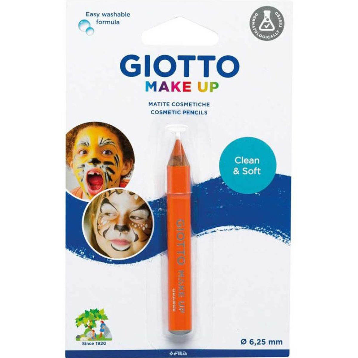 Μολύβι face painting Giotto Make Up σε πορτοκαλί χρώμα