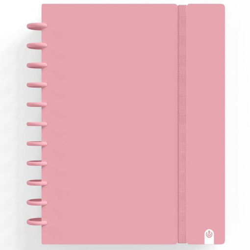 Σημειωματάριο Carchivo Ingeniox Α4 με ροζ παστέλ εξώφυλλο και 80 αποσπώμενα φύλλα EAN 8422951069752 Lichnaribooks