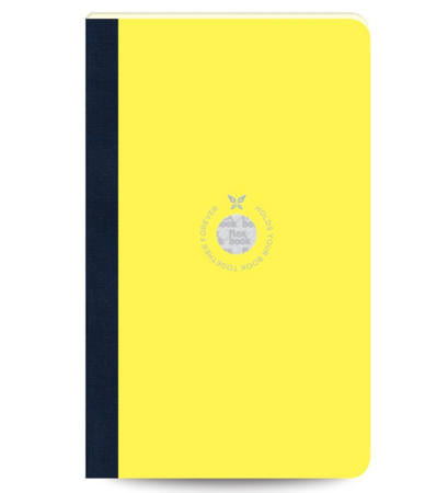 Εικόνα της Σημειωματάριο Flexbook Smartbook Ruled Medium Yellow 13x21cm. 21.00050