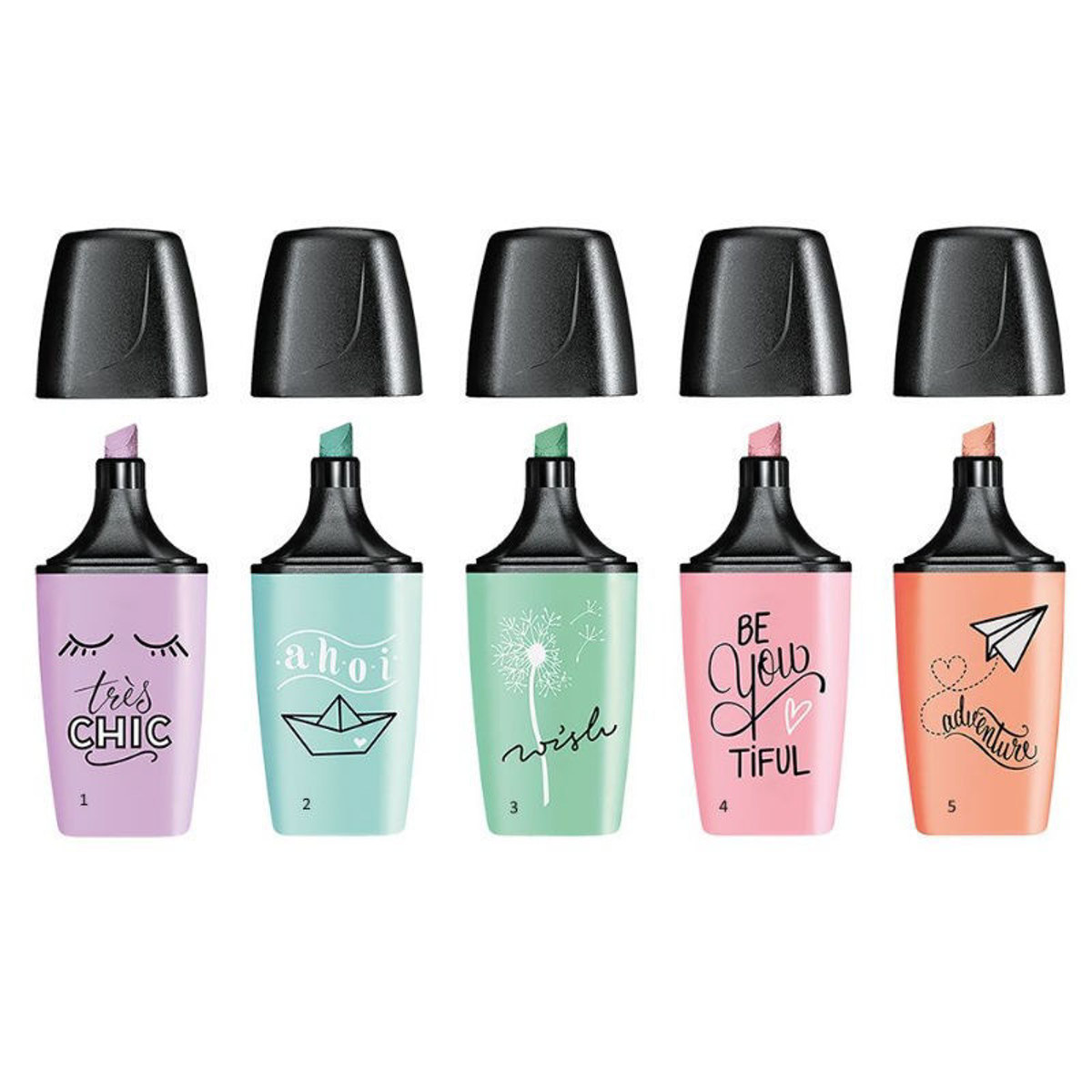 Μαρκαδόρος υπογραμμίσεως Stabilo Boss Pastel Mini Assortment με έξι παστέλ αποχρώσεις. 2. Barcode EAN: 4006381514392. 3. Lichnaribooks