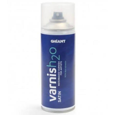 Μπουκάλι σπρέι βερνικιού Ghiant H2O Satin 400ml οικολογικό
