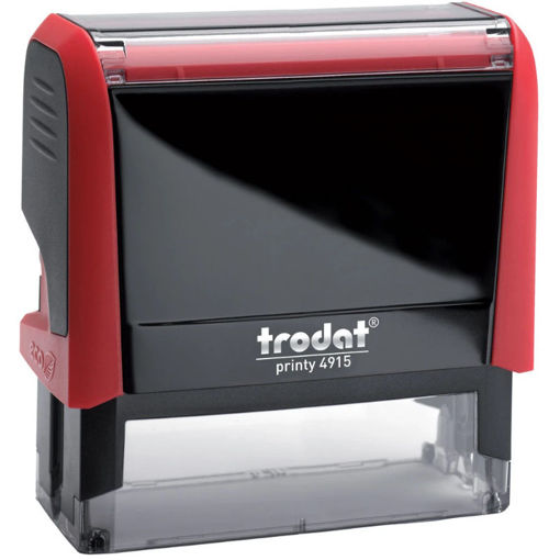 Εικόνα της Σφραγίδα Trodat 4915 Red αυτόματη 70x25mm 53254