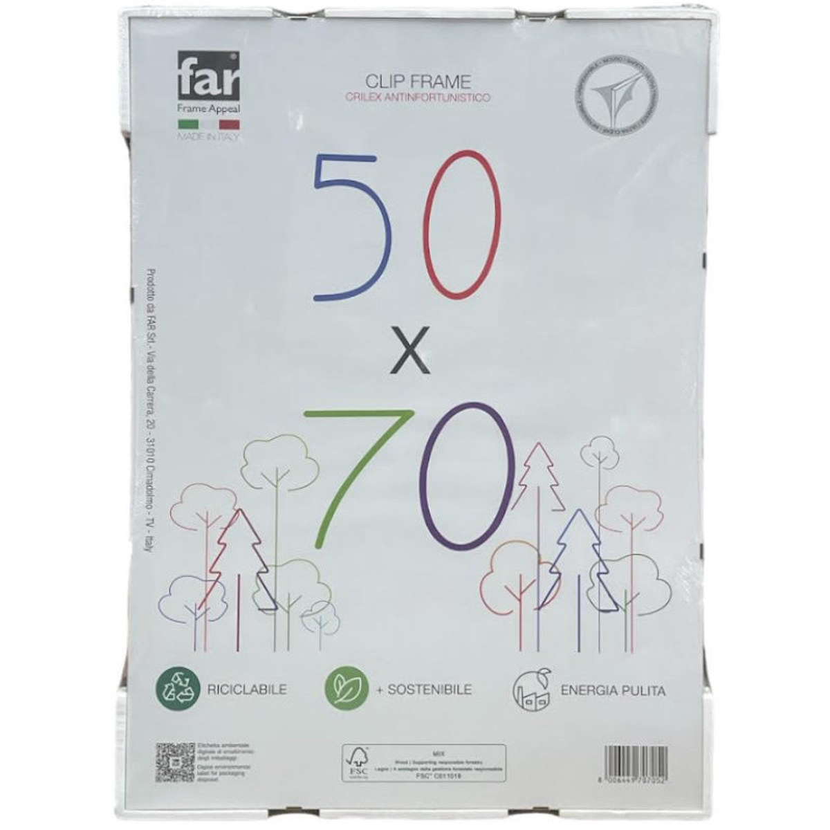 Εικόνα της Κορνίζα plexiglass 50x70cm. Far