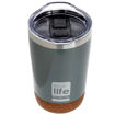 Εικόνα της Θερμός Ecolife coffee Cork Bottom 370ml Light Grey 33-BO-4107