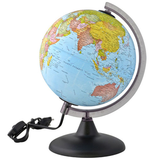 Υδρόγειος σφαίρα Cosmic Νο 4 με φως 20cm, φωτιζόμενη υδρόγειος για εκπαίδευση και διακόσμηση, EAN 8007239093102, Lichnaribooks