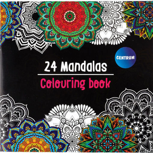 Colouring book Centrum Adult 24 Mandalas 4030969897232 Lichnaribooks
