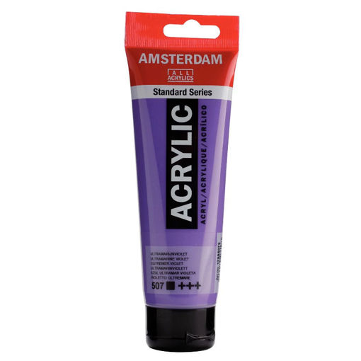 Εικόνα της Acrylic Amsterdam 120ml 507 Ultramarine Violet Talens