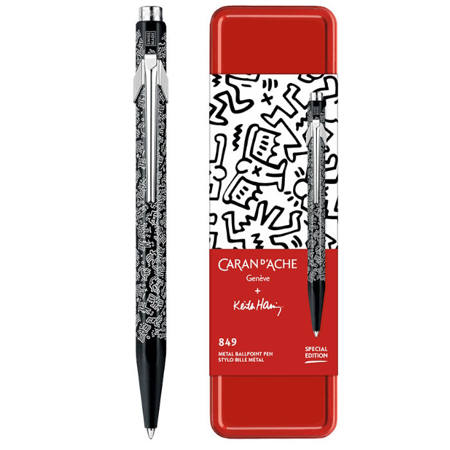 Εικόνα της Ballpoint Pen Caran D΄ache 849 Keith Haring μαύρο