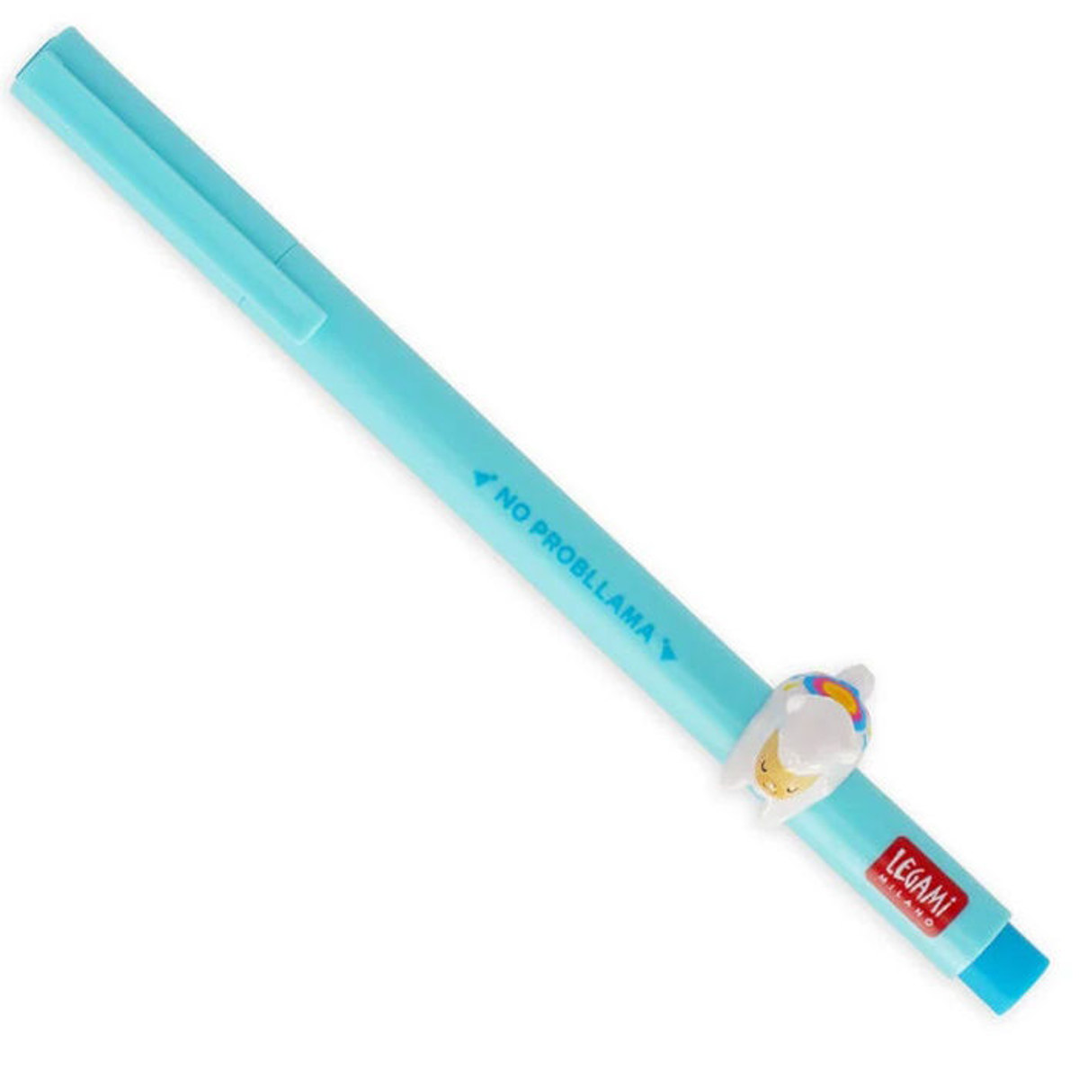 Εικόνα της Στυλό Legami Gel Lovely Friends Llama sky blue 0.5mm CPPKIT10