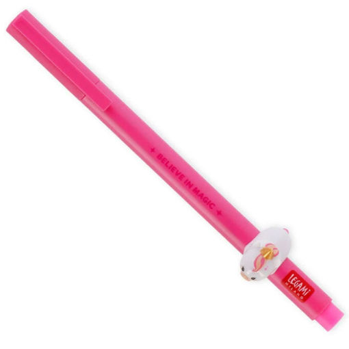 Εικόνα της Στυλό Legami Gel Lovely Friends Unicorn neon pink 0.5mm VCPP0006