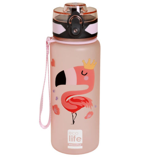 Εικόνα της Παγούρι Ecolife Tritan 500ml. Flamingo 33-BO-2315