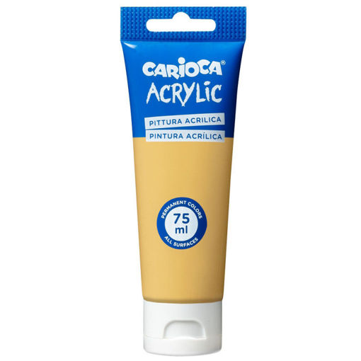 Εικόνα της Acrylic Carioca Gold 75ml 45244/19