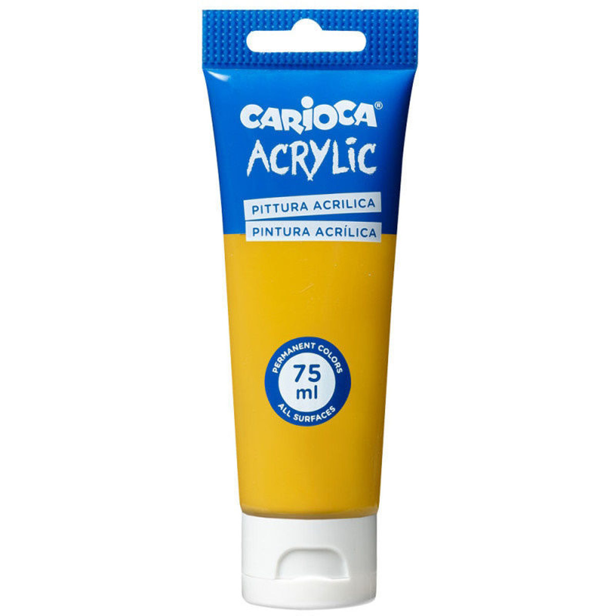 Ακρυλικό χρώμα Carioca Sienna 75ml σε γήινη καφέ απόχρωση