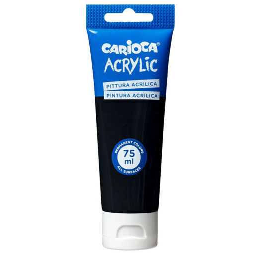 Εικόνα της Acrylic Carioca Black 75ml 45244/02