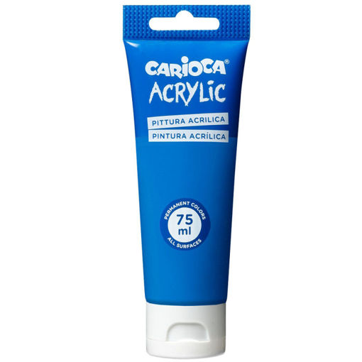 Εικόνα της Acrylic Carioca Primary Blue 75ml 45244/05