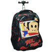 Εικόνα της Τσάντα τρόλεϋ Back Me Up Paul Frank Graffiti Black 346-85074