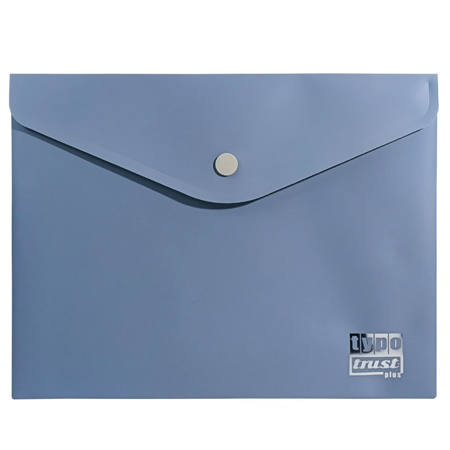 Εικόνα της Ντοσιέ κουμπί A5 P.P. Soft Pastel Typotrust Morandi Blue FP25505-03