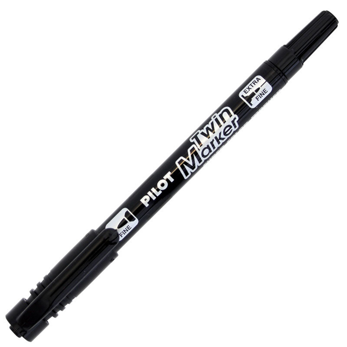 Εικόνα της Μαρκαδόρος Pilot Twin Marker Begreen μαύρος SCA-TM-B-BG