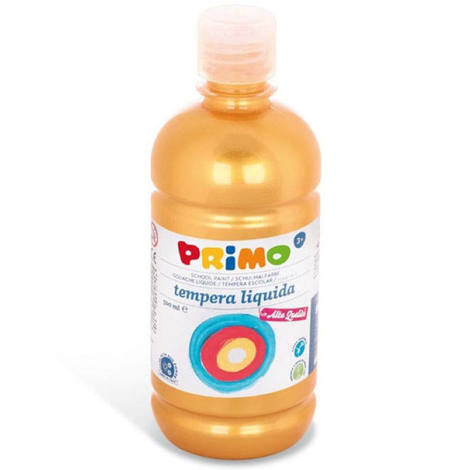 Τέμπερα Morocolor 500ml σε χρυσή απόχρωση για λαμπερές καλλιτεχνικές και σχολικές δημιουργίες – EAN 8006919162015 – Lichnaribooks.