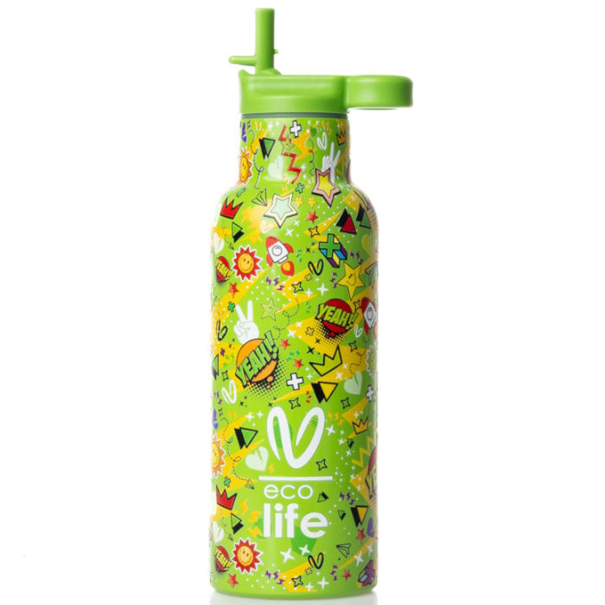 Εικόνα της Θερμός ανοξείδωτος Ecolife 500ml Vasiliki Borola 33-BO-2320