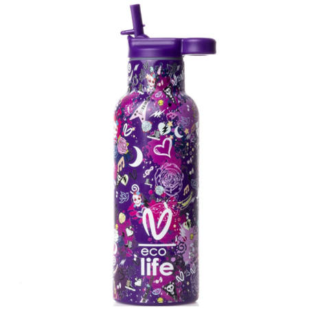 Εικόνα της Θερμός ανοξείδωτος Ecolife 500ml Vasiliki Das 33-BO-2321
