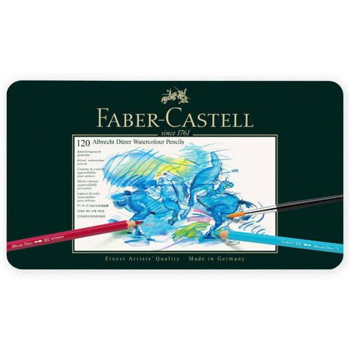 Ξυλομπογιές Faber Castell Watercolour Finest Artists 120τμχ 4005401175117 Lichnaribooks