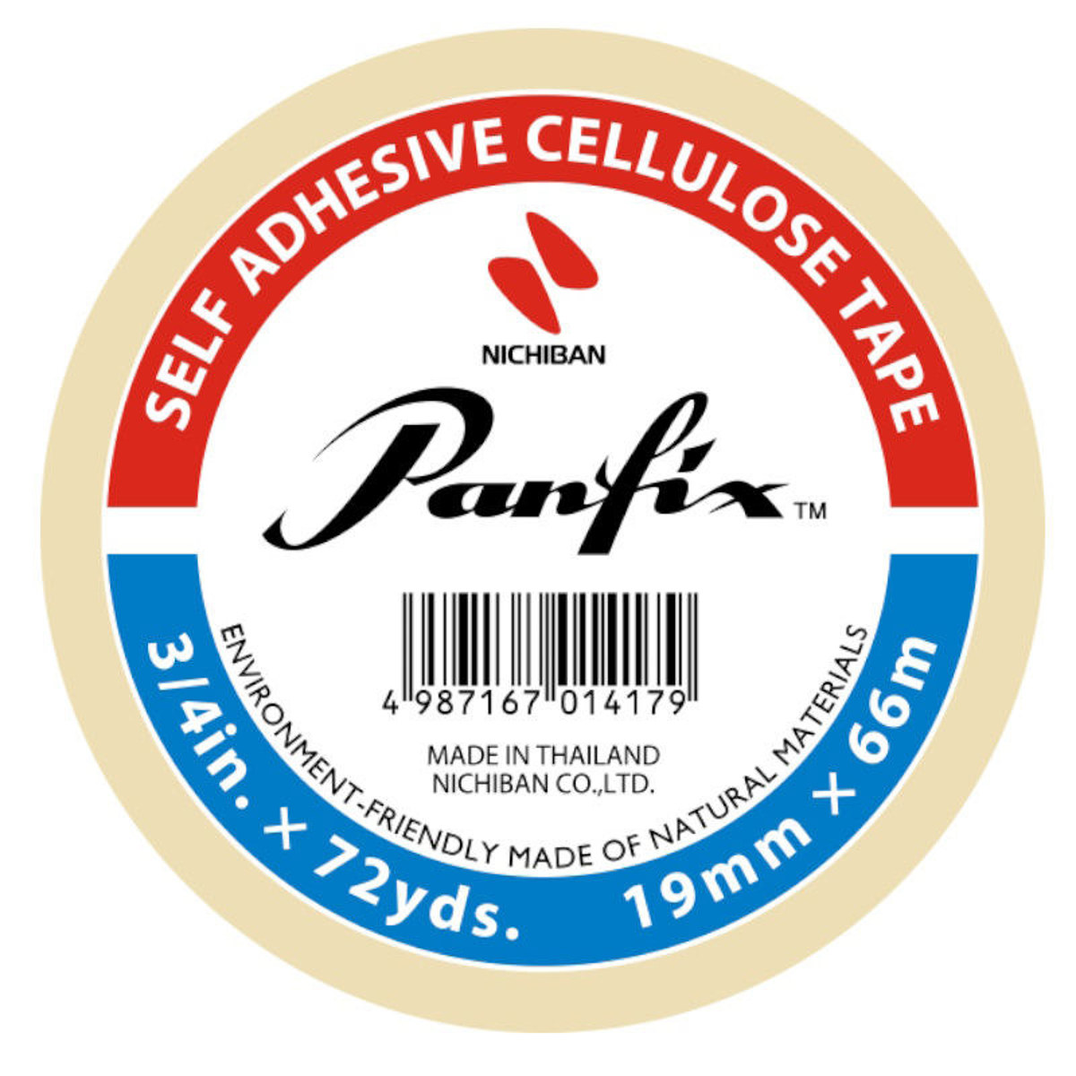 Ρολό σελοτέιπ Panfix διάφανο 19mm x 66m