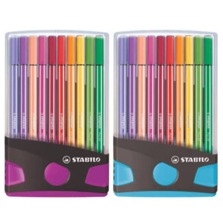 Μαρκαδοράκια Stabilo Colorparade Point 68 1mm 20 τεμάχια — EAN 4006381456203 — Lichnaribooks