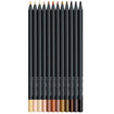 Σετ ξυλομπογιές Faber-Castell Black Edition με αποχρώσεις δέρματος