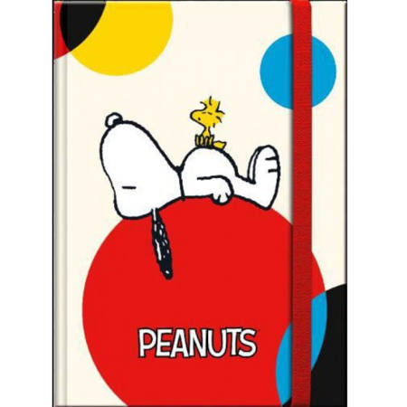 Εικόνα της Σημειωματάριο σκληρό Premium Paper Snoopy 10x14cm