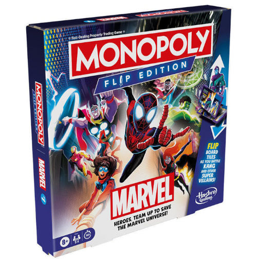 Εικόνα της Monopoly Flip Edition Marvel F9931 Hasbro