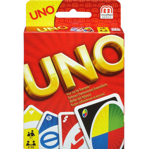 Κάρτες UNO Mattel W2087, κλασικό παιχνίδι στρατηγικής και διασκέδασης για όλη την οικογένεια, EAN 746775036744, Lichnaribooks.