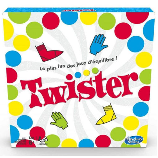 Επιτραπέζιο παιχνίδι δράσης Twister Hasbro 98831 EAN 5010993664092