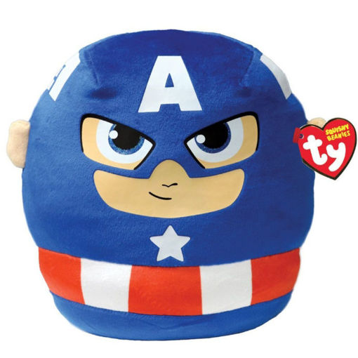 Εικόνα της Λούτρινο AS Company Beanies Squishy Captain America 25cm.