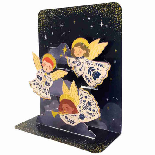 Εικόνα της Κάρτα Ευχετήρια Pictura Χριστουγέννων 3D Pop Up 10x12cm με φάκελο 20409