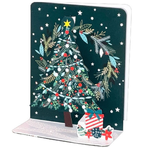 Εικόνα της Κάρτα Ευχετήρια Pictura Χριστουγέννων 3D Pop Up 10x12cm με φάκελο 19739