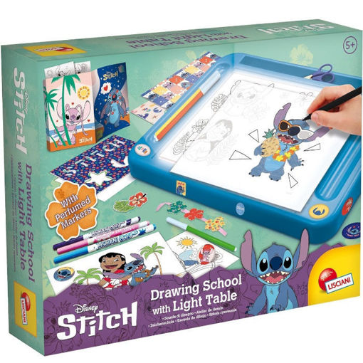 Σχολή Σχεδίου με Φωτιζόμενο Πίνακα Lisciani Stitch 8008324107582 Lichnaribooks