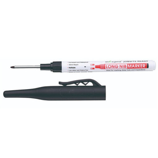 Εικόνα της Μαρκαδόρος Enlegend μαύρος long nib JM1013