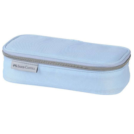 Γαλάζια υφασμάτινη κασετίνα Faber-Castell Sky Blue με φερμουάρ και 4005405730374
