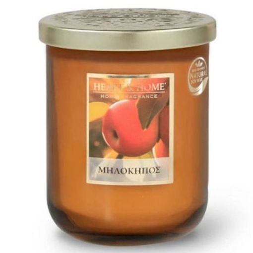 Εικόνα της Κερί Heart & Home Μηλόκηπος μεσαίο 320gr 276950351