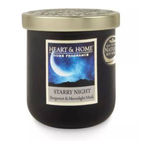 Εικόνα της Κερί Heart & Home Έναστρη νύχτα μεσαίο 110gr 276960423